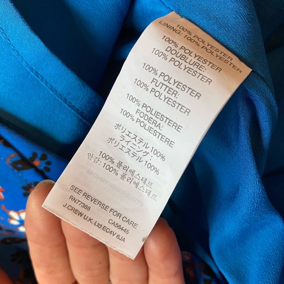 J Crew Flutter Floral Mini Skirt 2 EUC - Picture 8 of 12